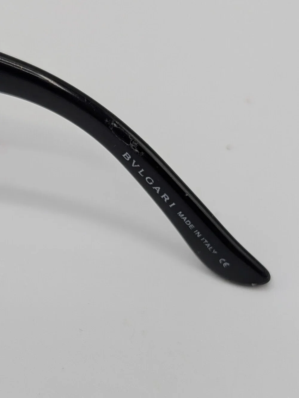 Bvlgari Black Shield Crystal Sunglasses